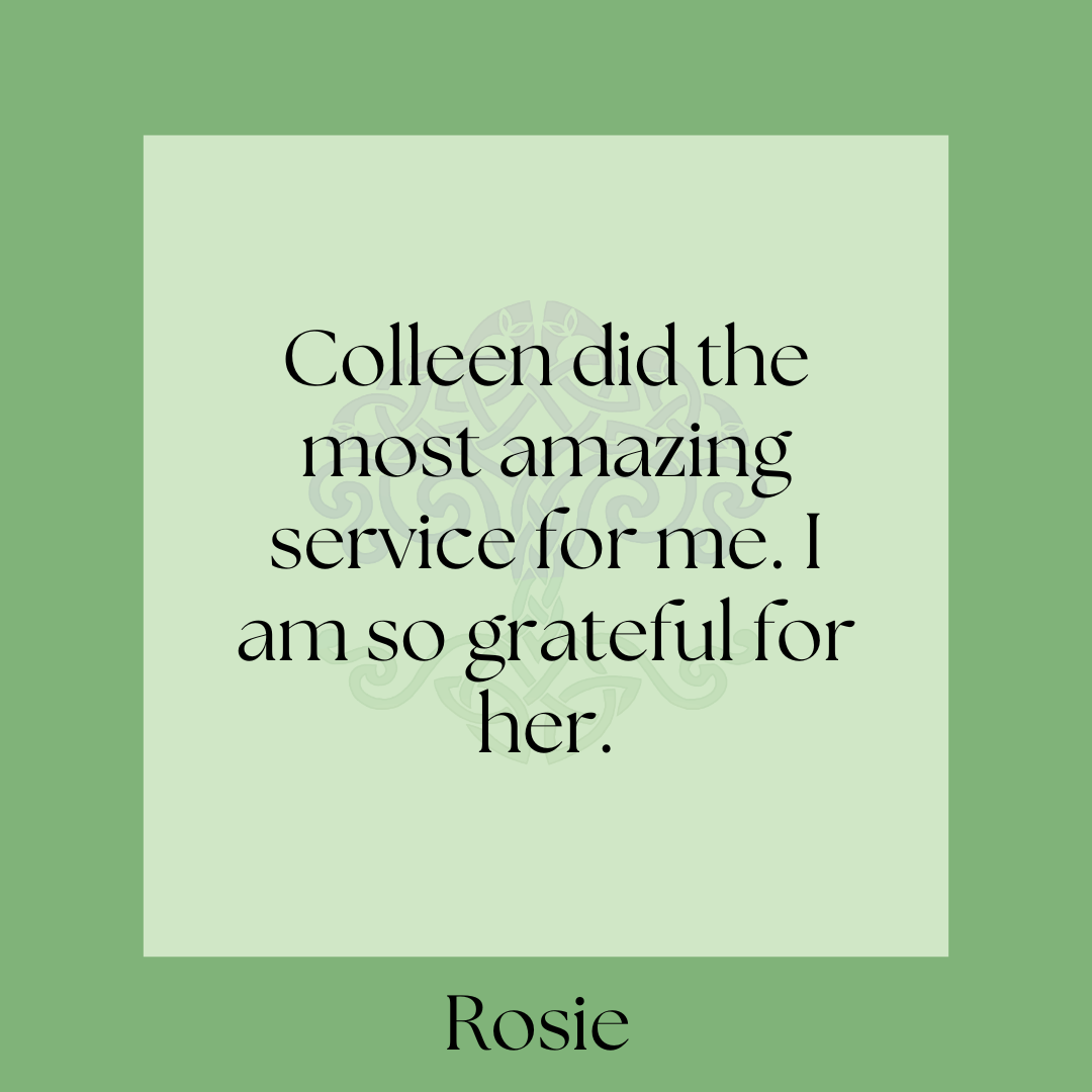Testimonial from Rosie